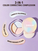 پودر فیکس 3در 1شیگلم (سه رنگ) Radiance ring 3_in-1 corrcting setting powder